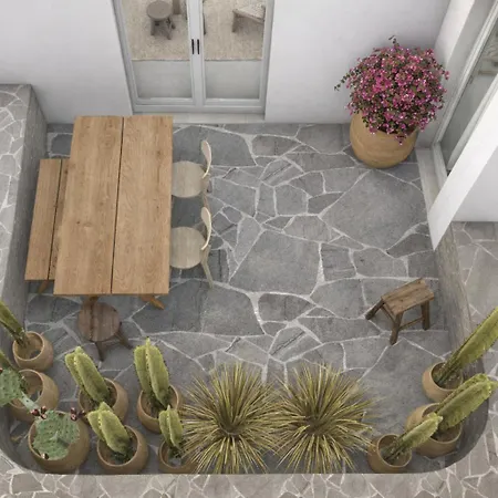 Neso - Stylish Poolside Escape For 6 In 公寓 Mykonos Town