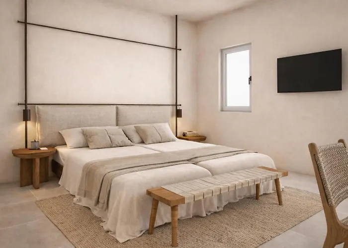 Neso - Stylish Poolside Escape For 6 In Mykonos Town